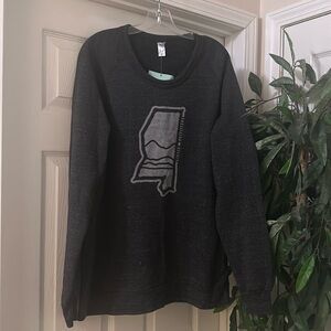Southern Bliss sweatshirt, size 2X new gray